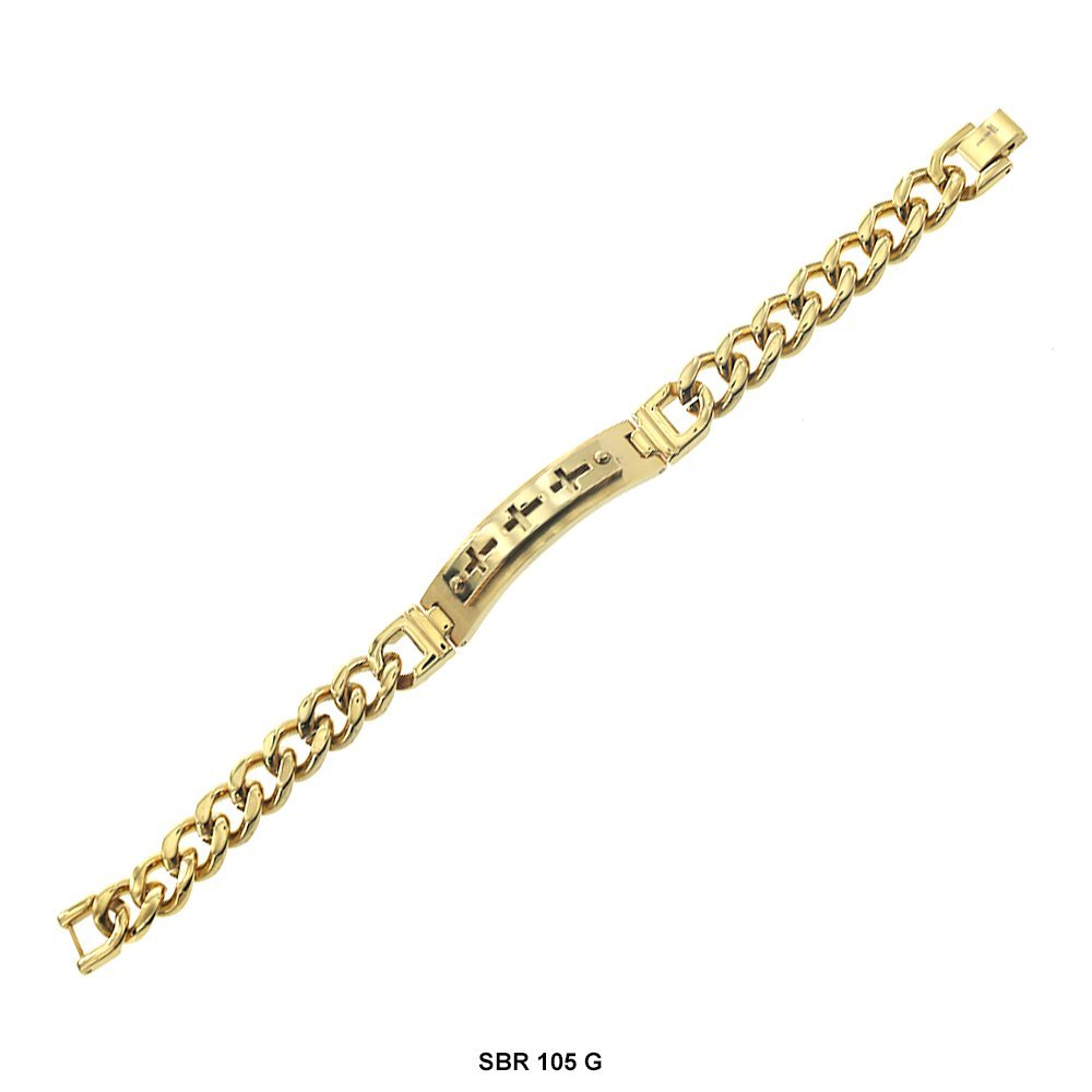 Brazalete de Acero Inoxidable SBR 105 G