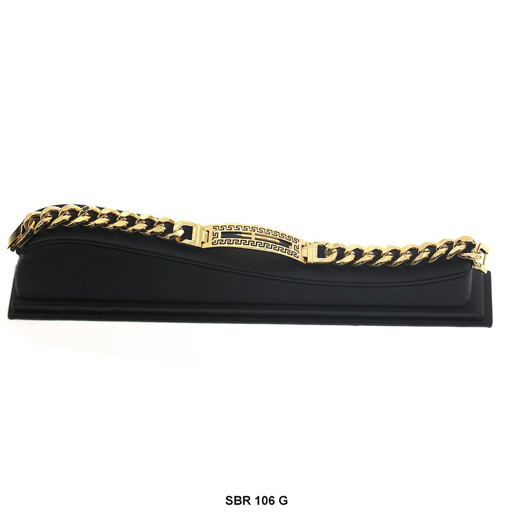 Brazalete de Acero Inoxidable SBR 106 G