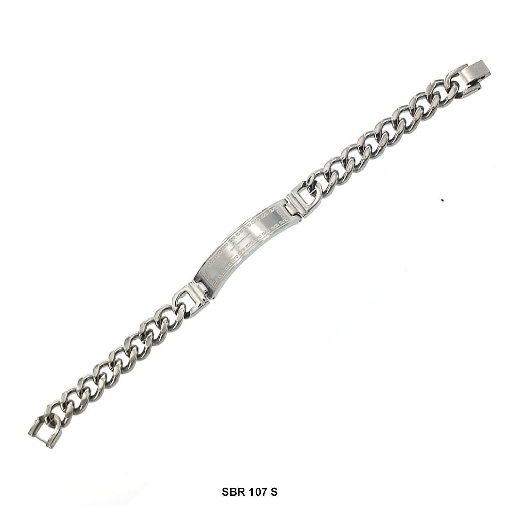 Stainless Steel Bracelet SBR 107 S