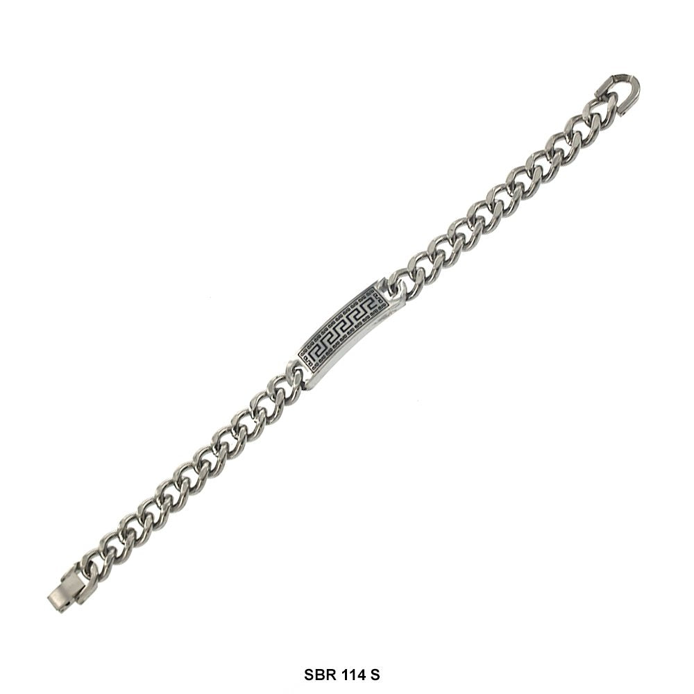 Stainless Steel Bracelet SBR 114 S