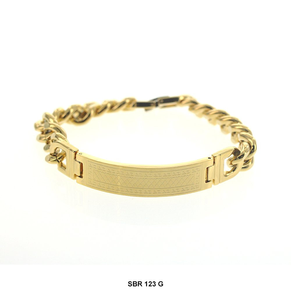 Brazalete de Acero Inoxidable SBR 123 G