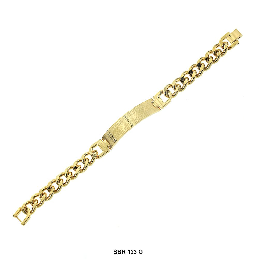 Brazalete de Acero Inoxidable SBR 123 G