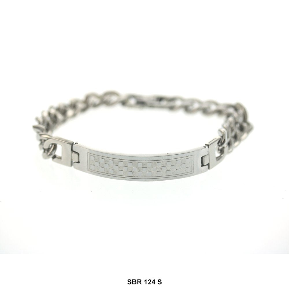 Stainless Steel Bracelet SBR 124 S