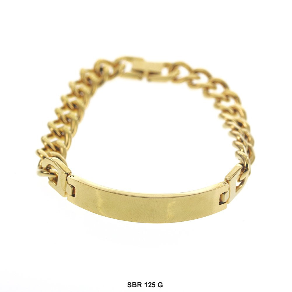 Brazalete de Acero Inoxidable SBR 125 G