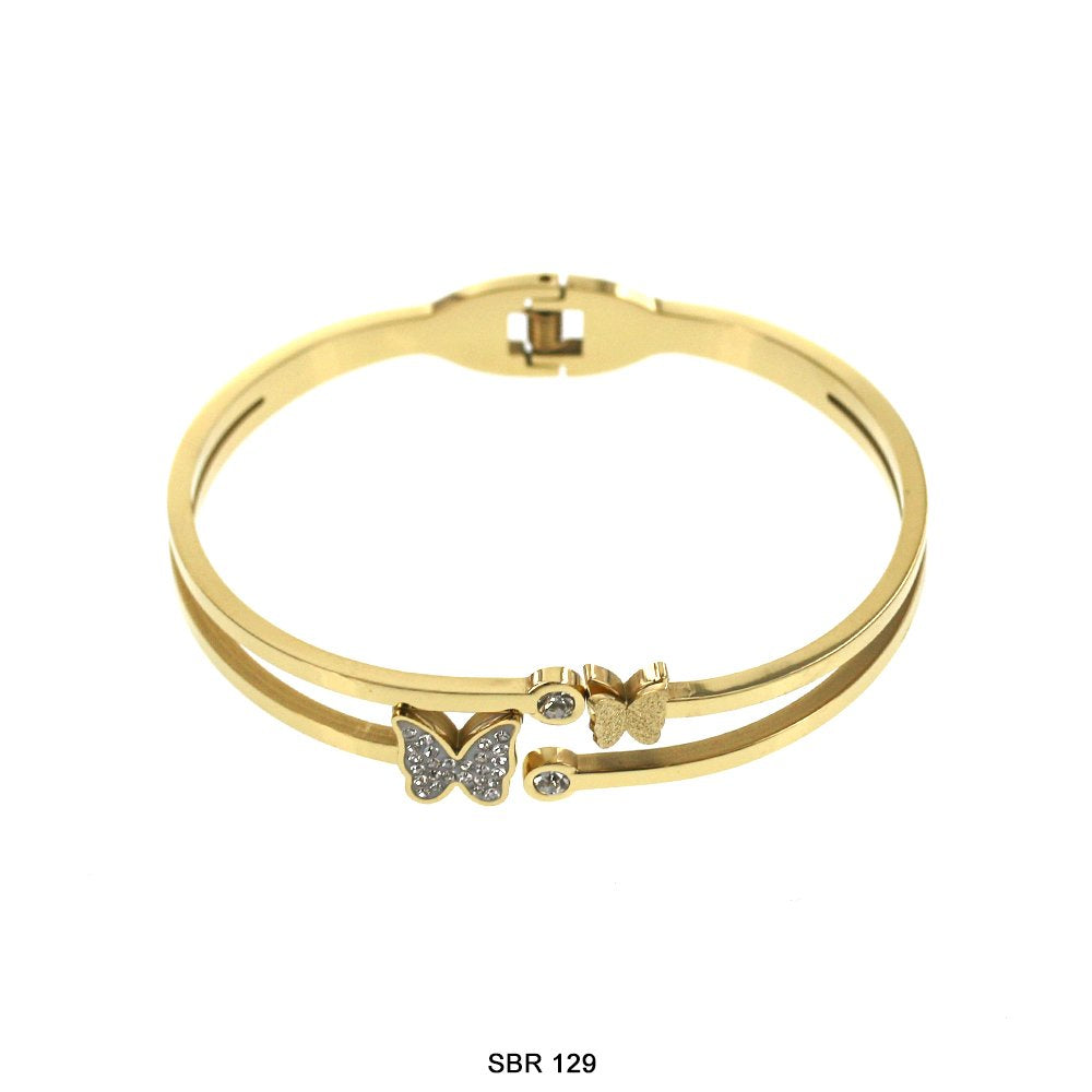 Brazalete de acero inoxidable SBR 129