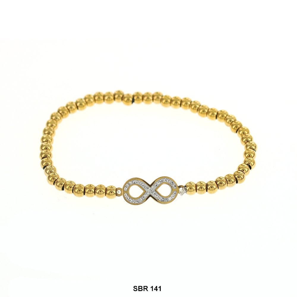 Stainless Steel Stretch Bracelet SBR 141