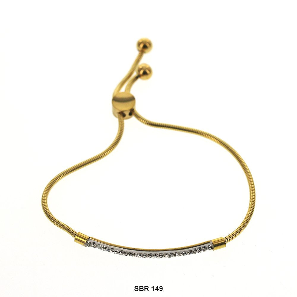 Stainless Steel Adjustable Bracelet SBR 149