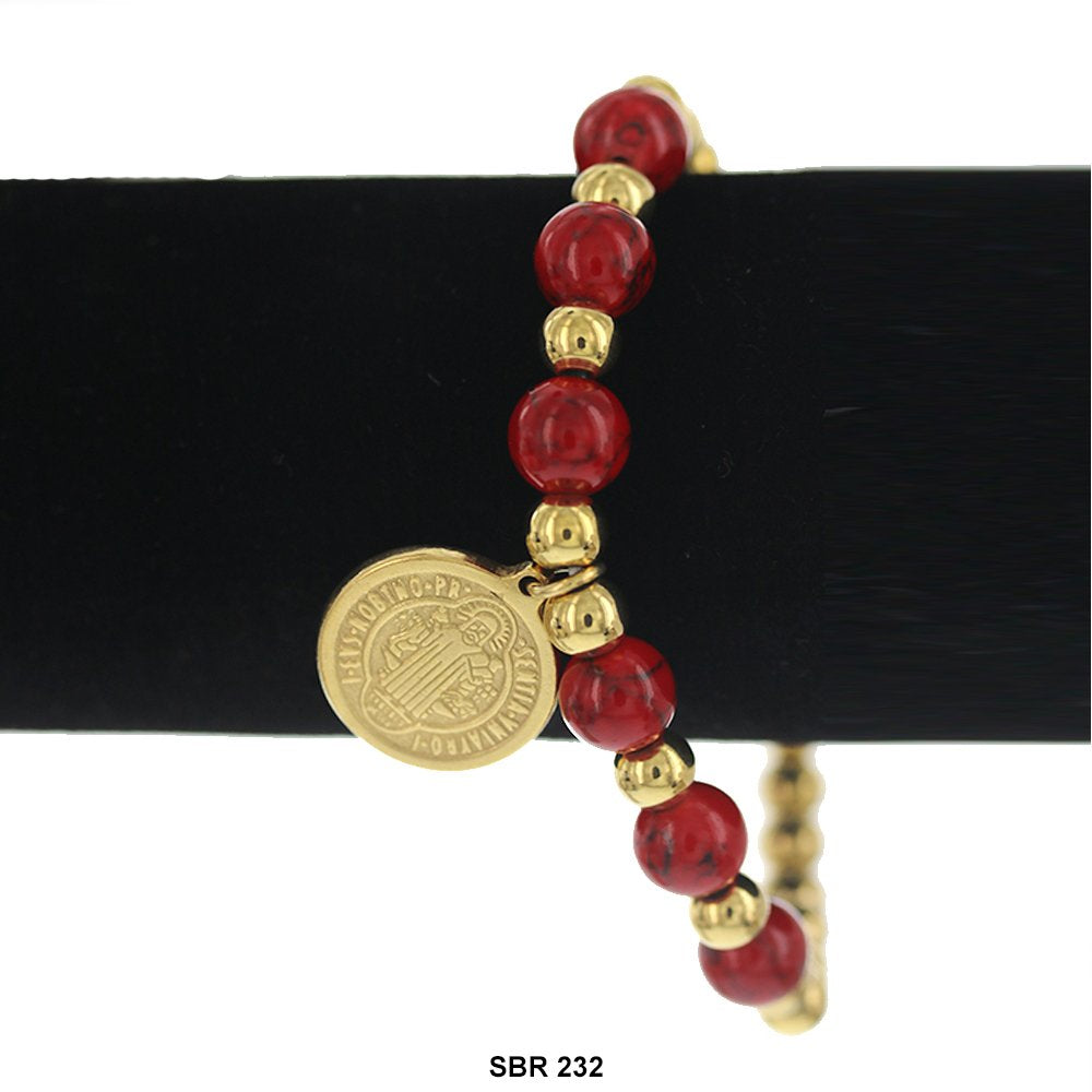 Pulsera elástica de acero inoxidable SBR 232