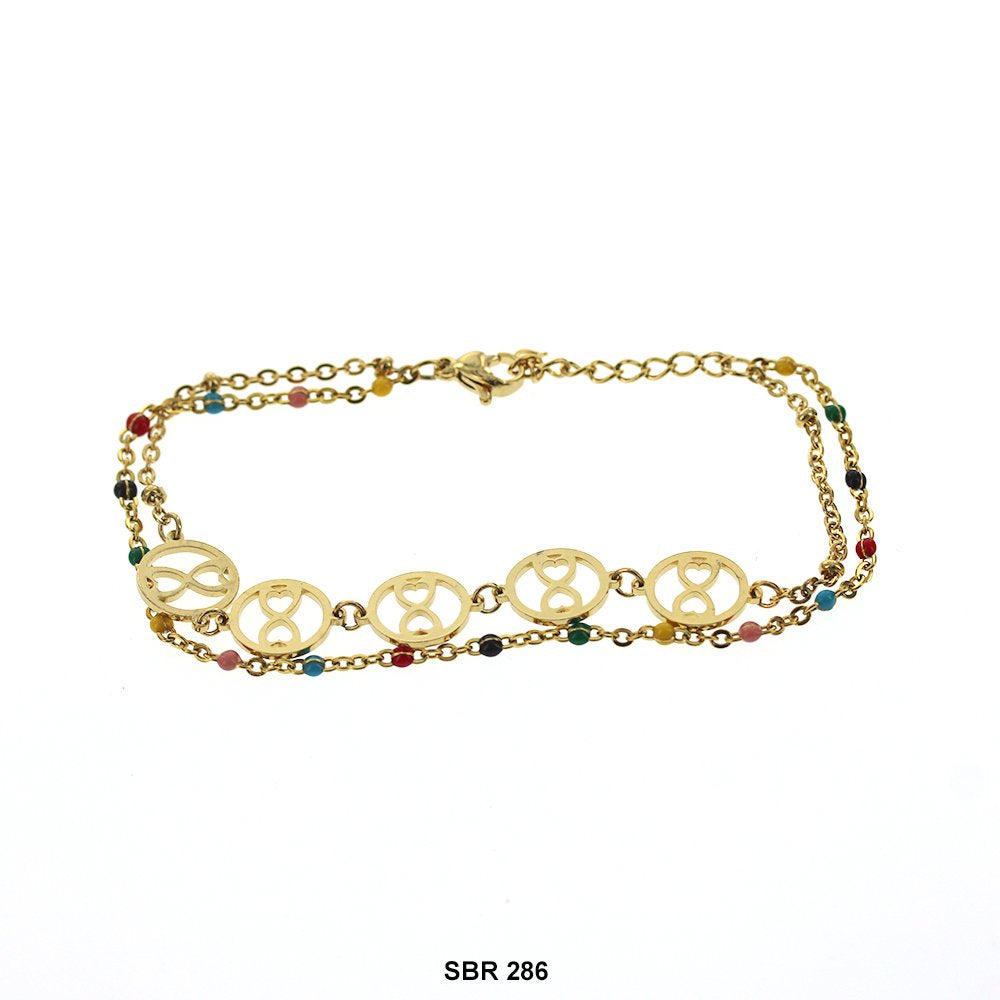 Brazalete de acero inoxidable SBR 286