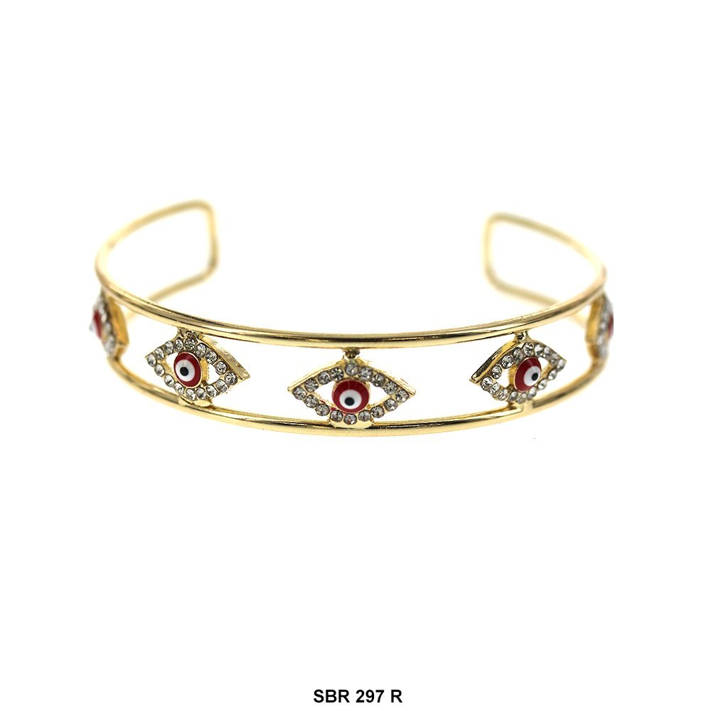 Brazalete Rígido Ajustable Evil Eye SBR 297 R