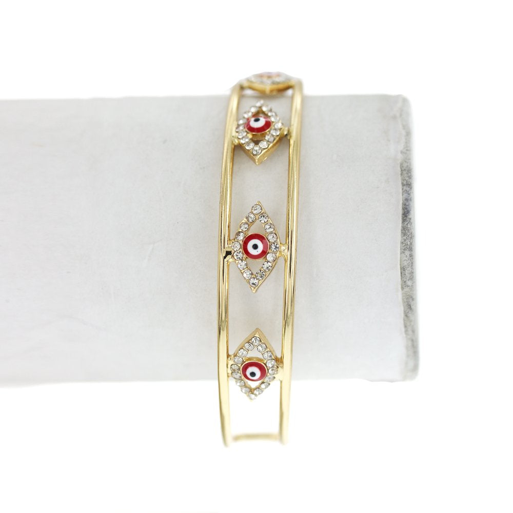 Brazalete Rígido Ajustable Evil Eye SBR 297 R