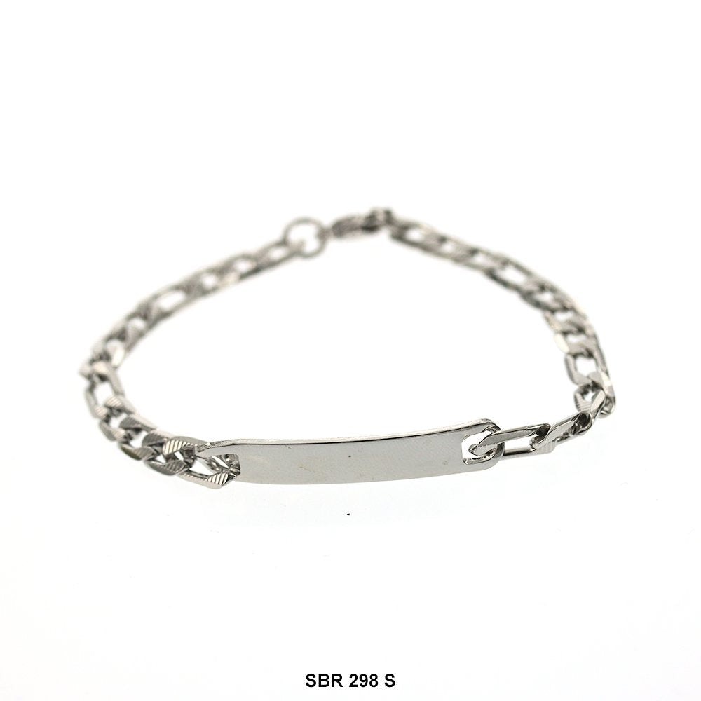 Stainless Steel ID Bracelet SBR 298 S