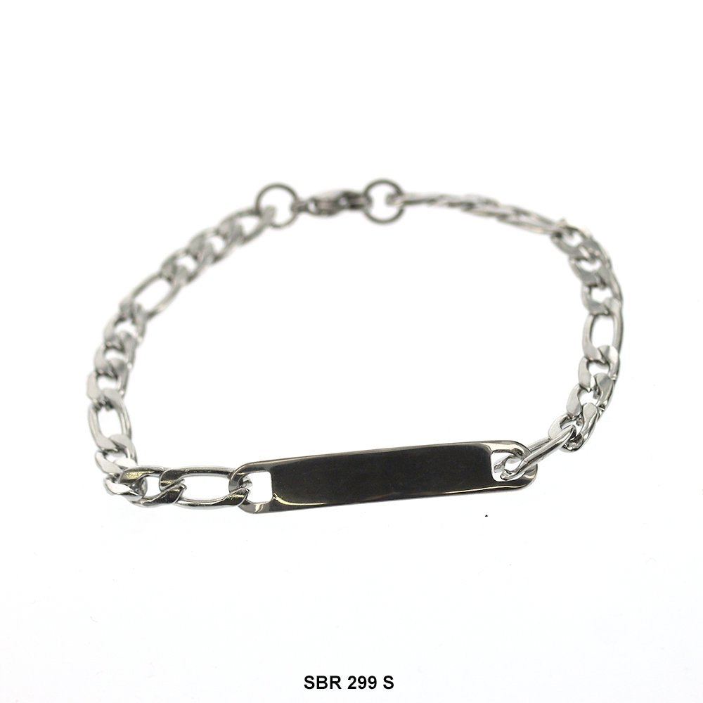 Stainless Steel ID Bracelet SBR 299 S