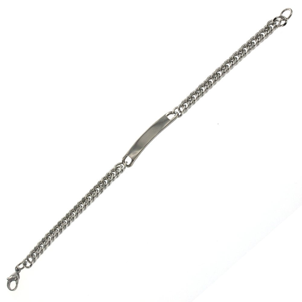 Stainless Steel ID Bracelet SBR 303 G