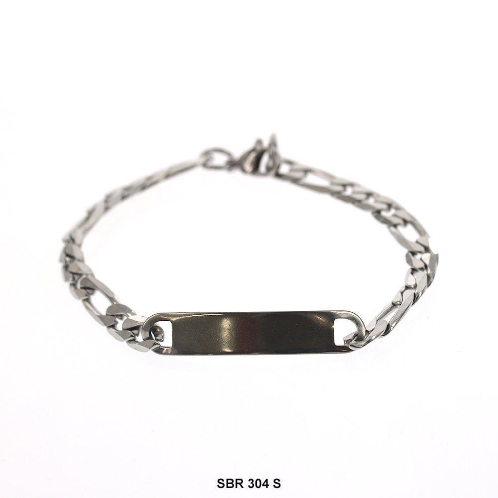 Stainless Steel ID Bracelet SBR 304 S