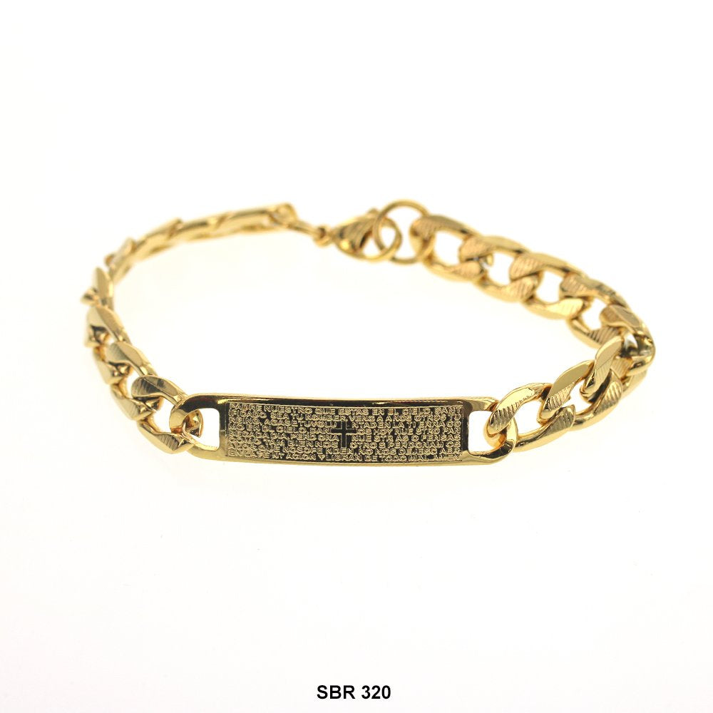 Stainless Steel ID Bracelet SBR 320