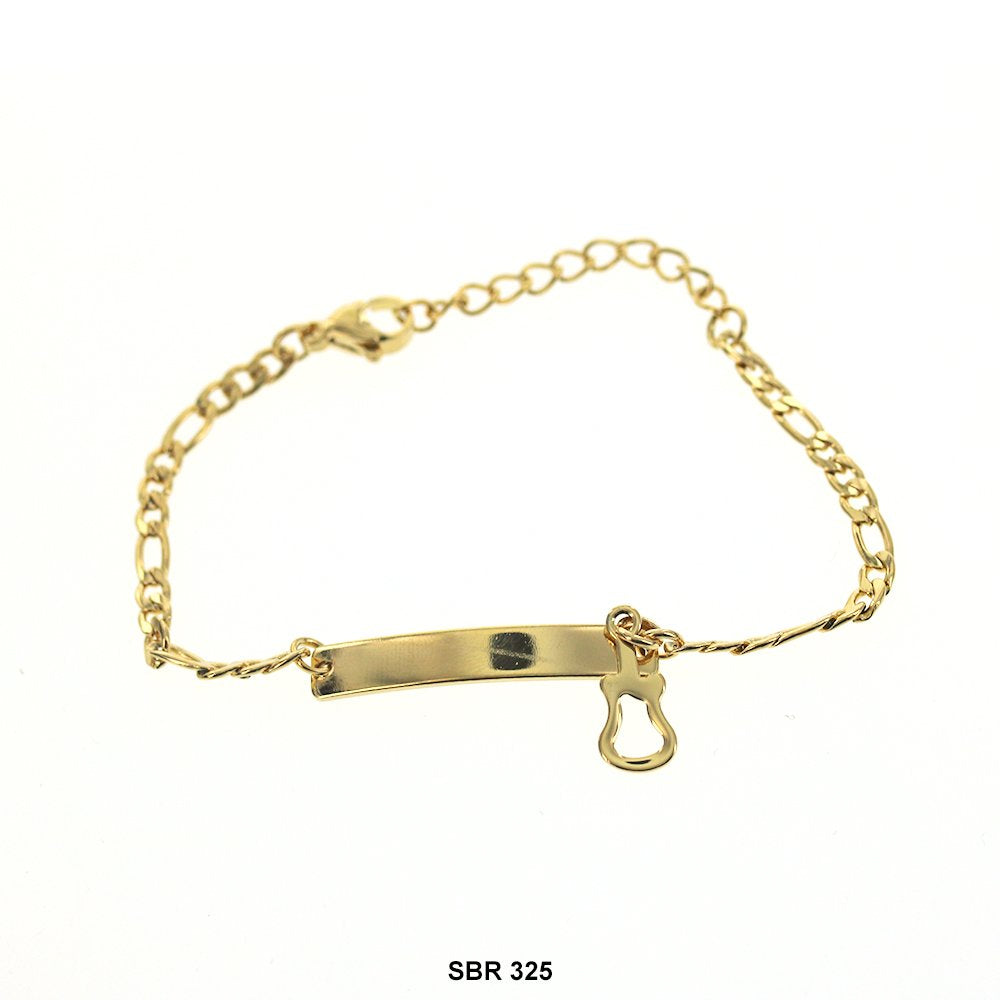 Stainless Steel Kids ID Bracelet SBR 325