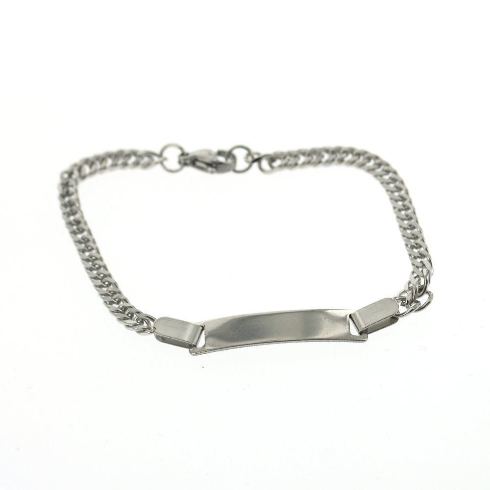 Stainless Steel Kids ID Bracelet SBR 345 S