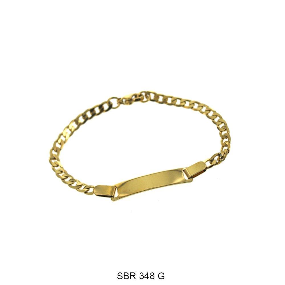 Stainless Steel Kids Bracelet SBR 348 G