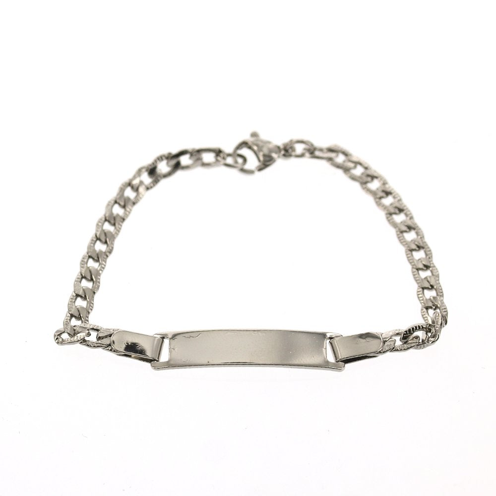 Stainless Steel Kids ID Bracelet SBR 350 S