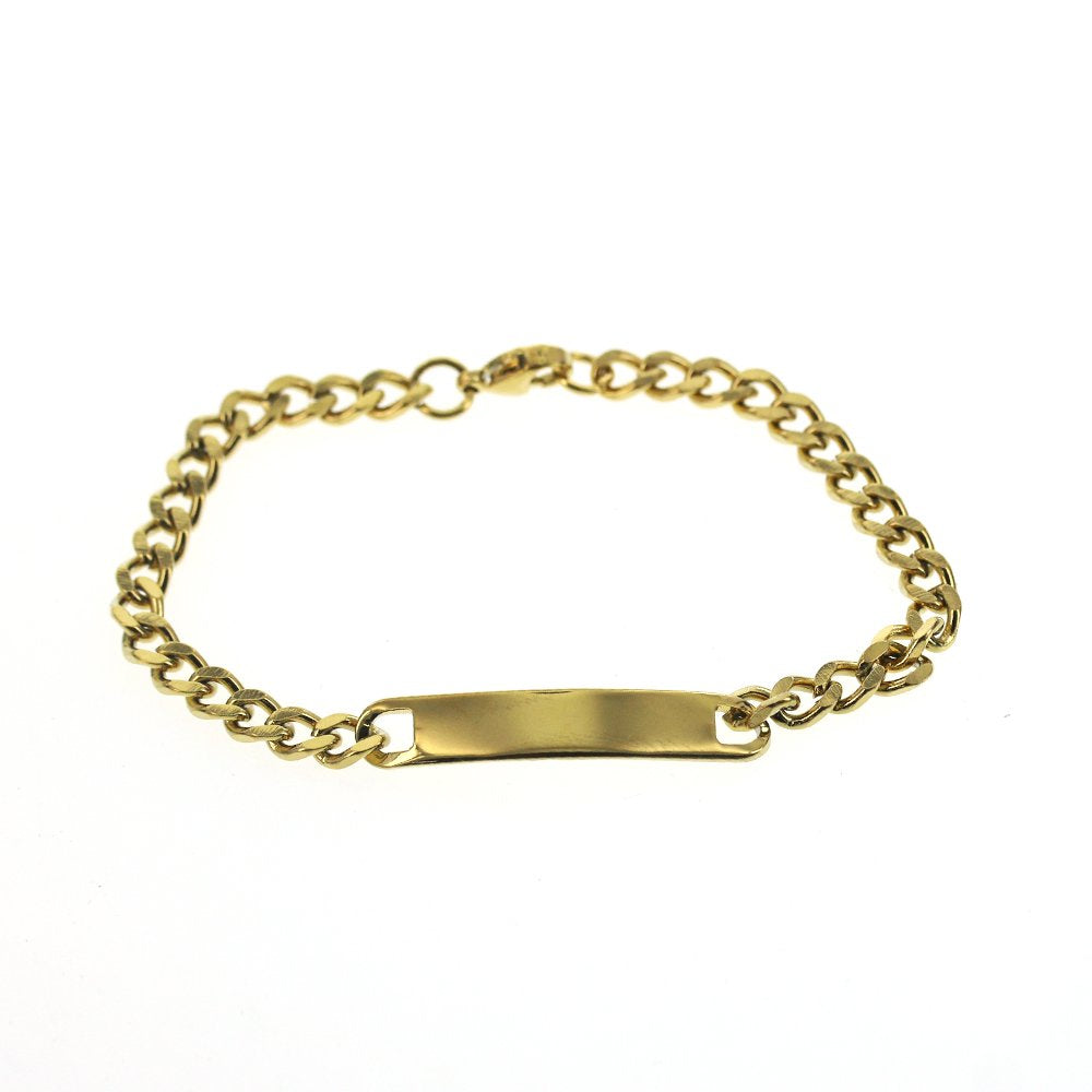 Stainless Steel ID Bracelet SBR 352 G