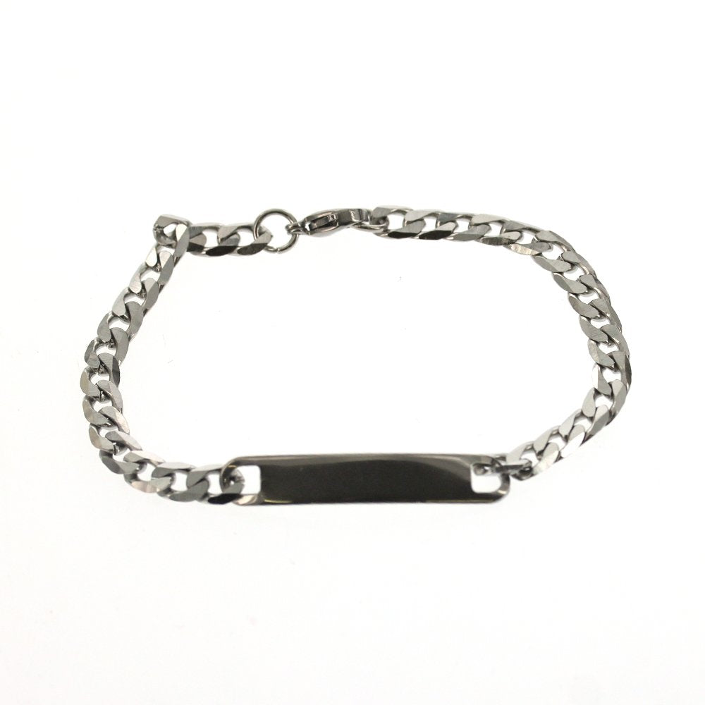 Stainless Steel ID Bracelet SBR 353