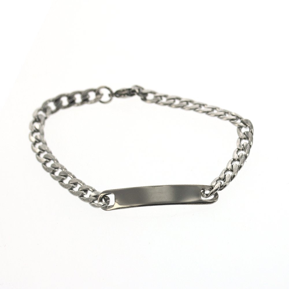 Stainless Steel ID Bracelet SBR 355