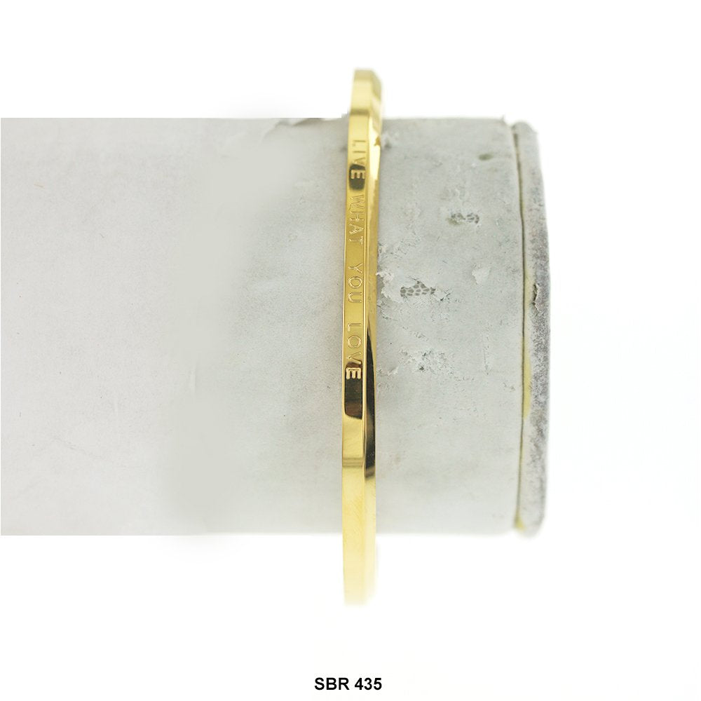 Brazalete Rígido de Acero Inoxidable SBR 435