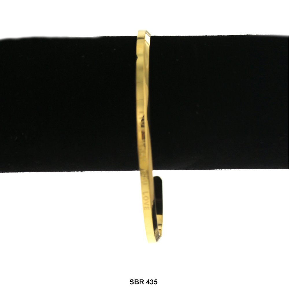 Brazalete Rígido de Acero Inoxidable SBR 435