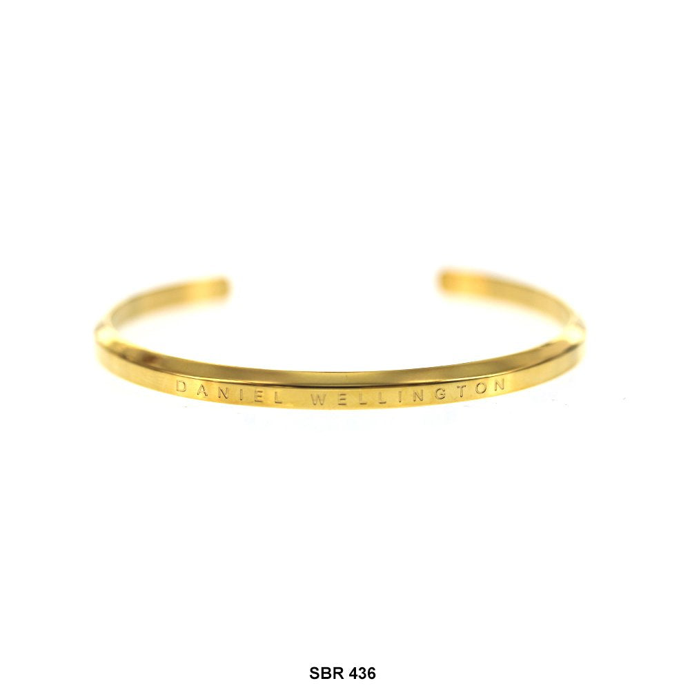 Stainless Steel Bangle Bracelet SBR 436