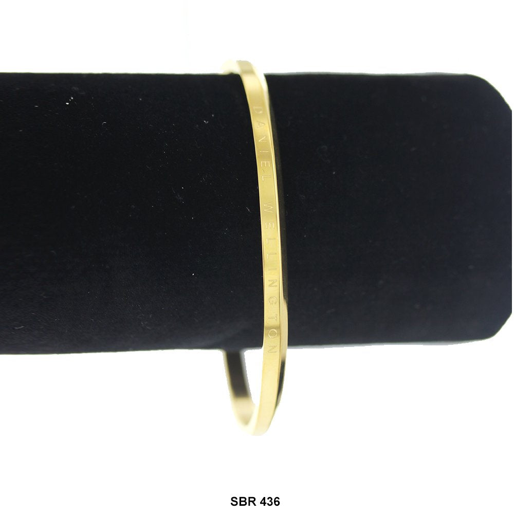 Brazalete Rígido de Acero Inoxidable SBR 436