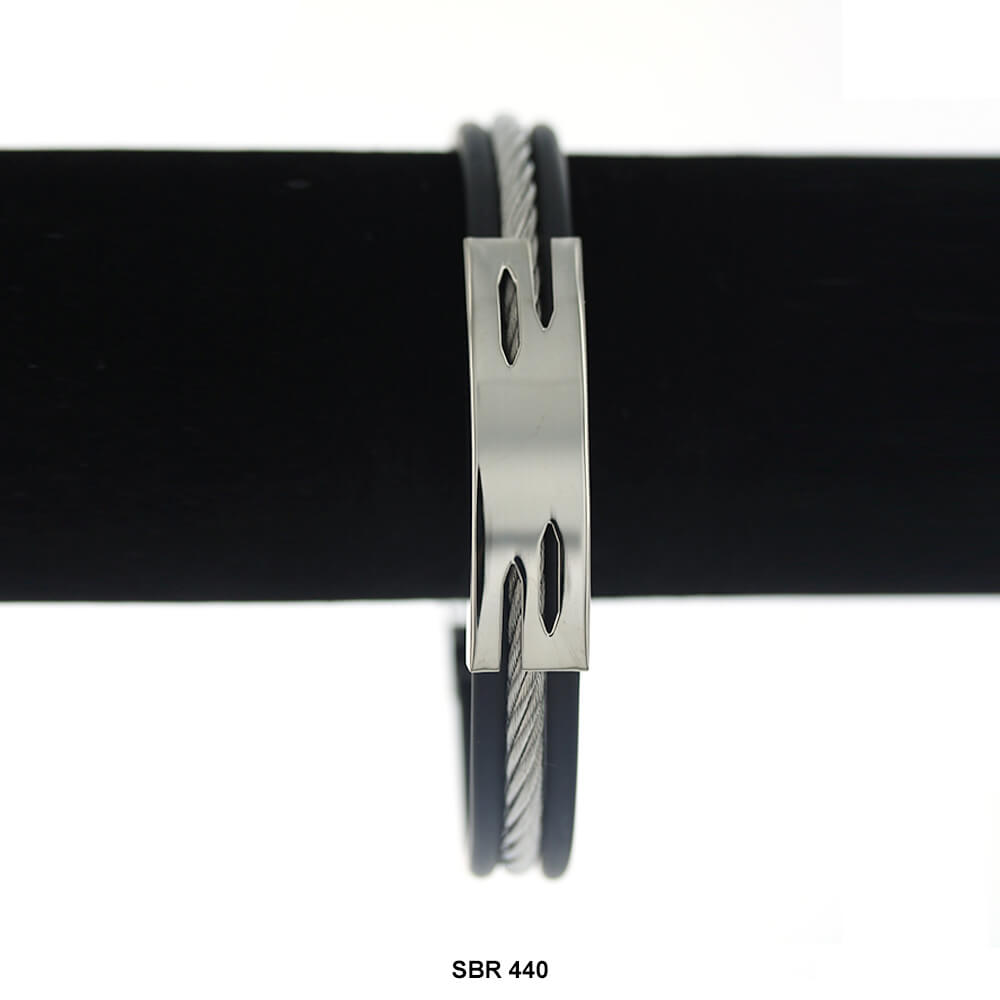 Stainless Steel Band Bracelet SBR 440