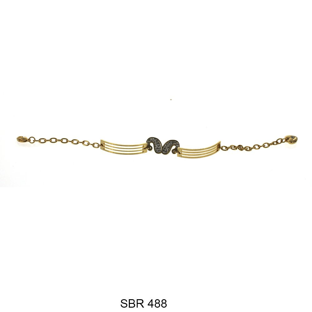 Brazalete de acero inoxidable SBR 488