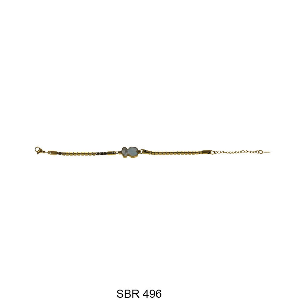 Brazalete de acero inoxidable SBR 496