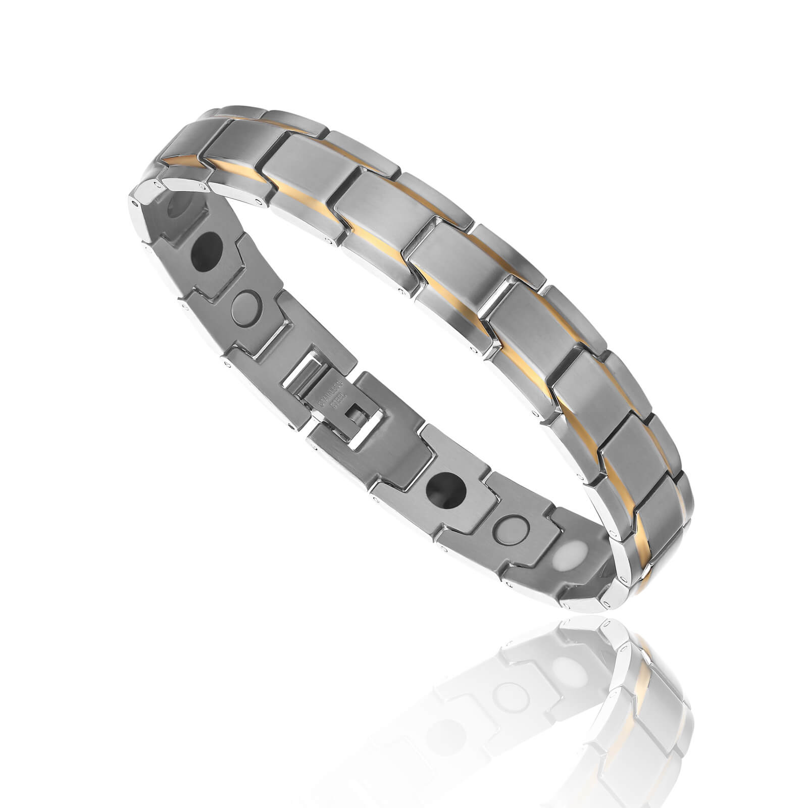 Stainless Steel Magnetic Bracelet SBR 513 SG