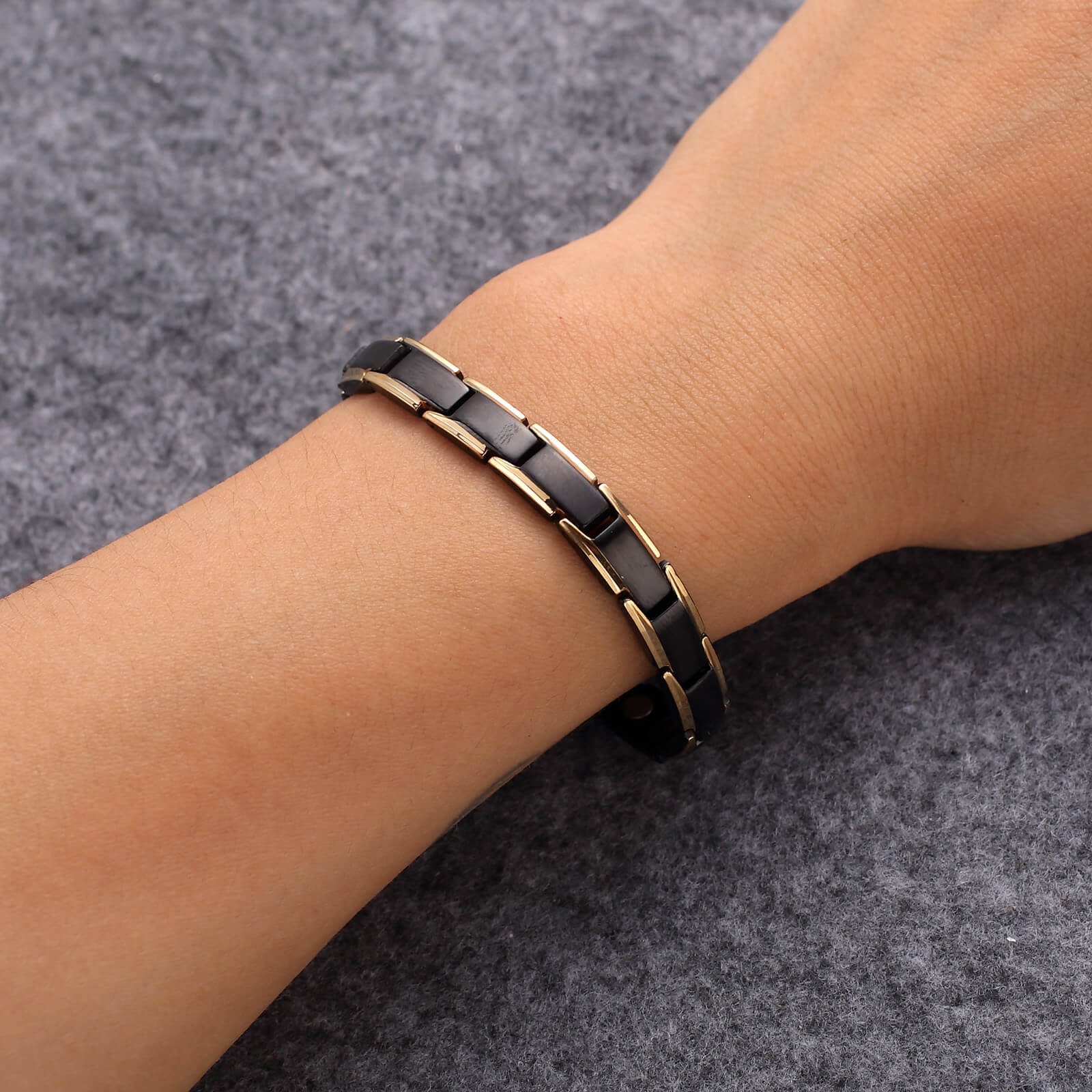 Stainless Steel Magnetic Bracelet SBR 514 BKG