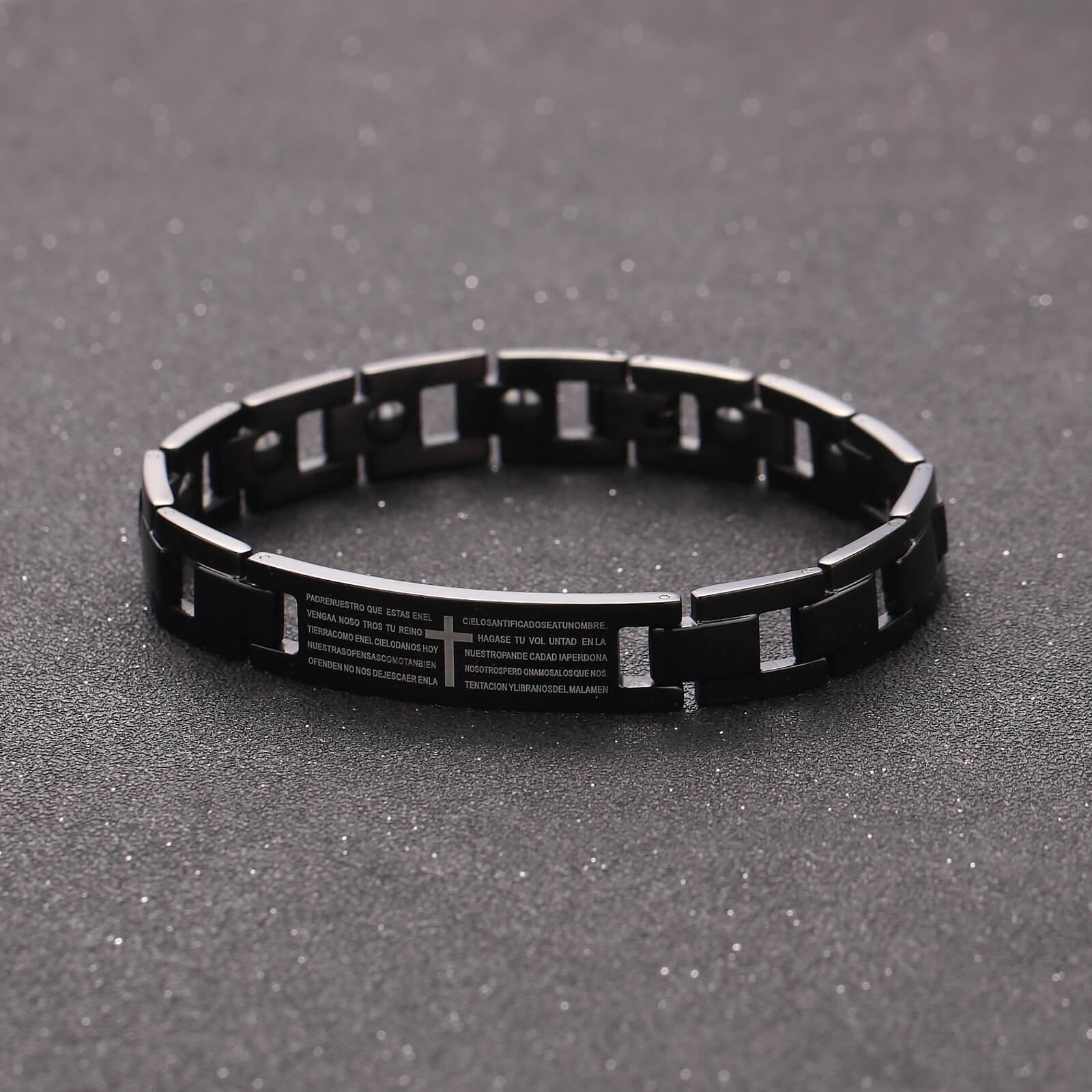 Stainless Steel Magnetic Bracelet SBR 515 BK