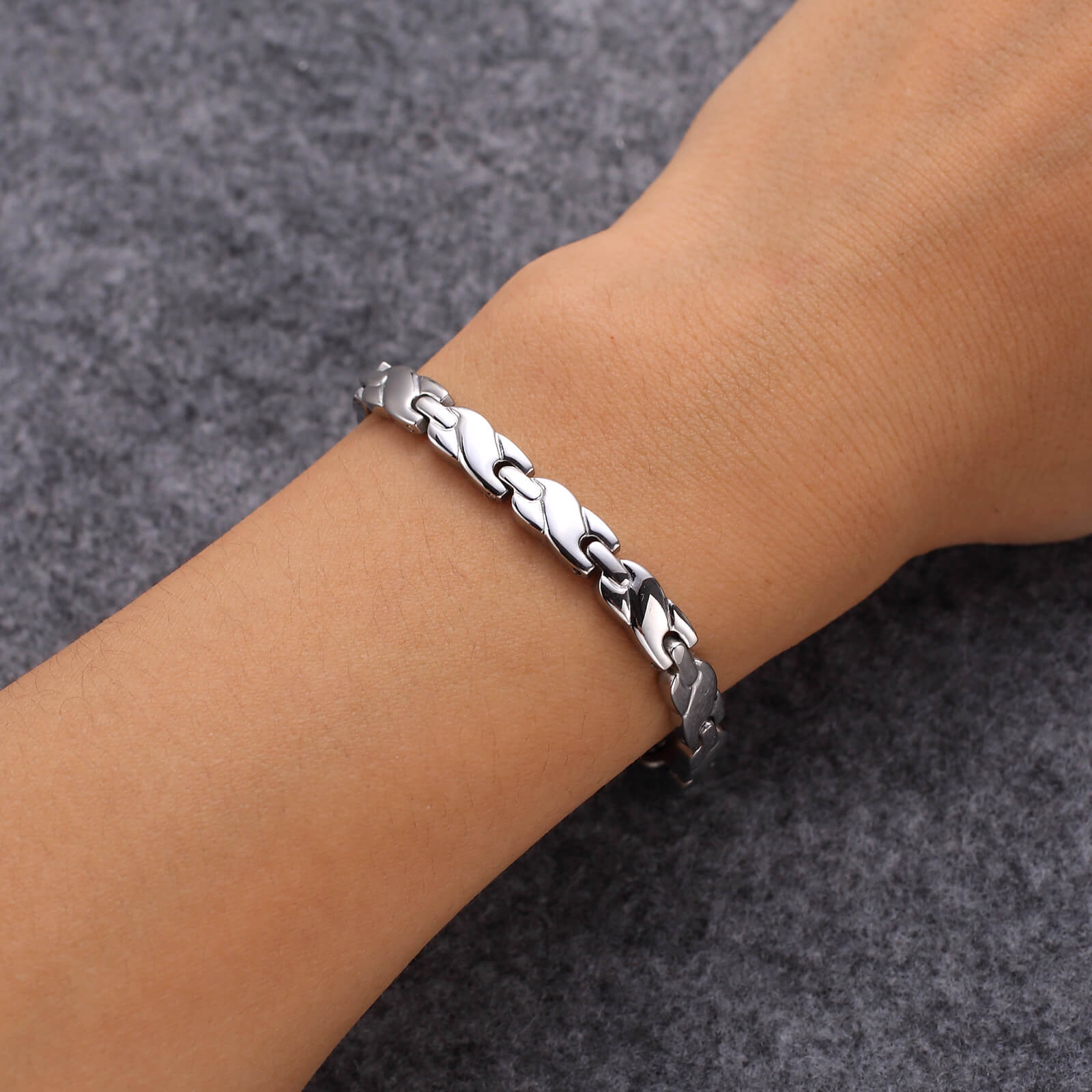 Stainless Steel Magnetic Bracelet SBR 519 S