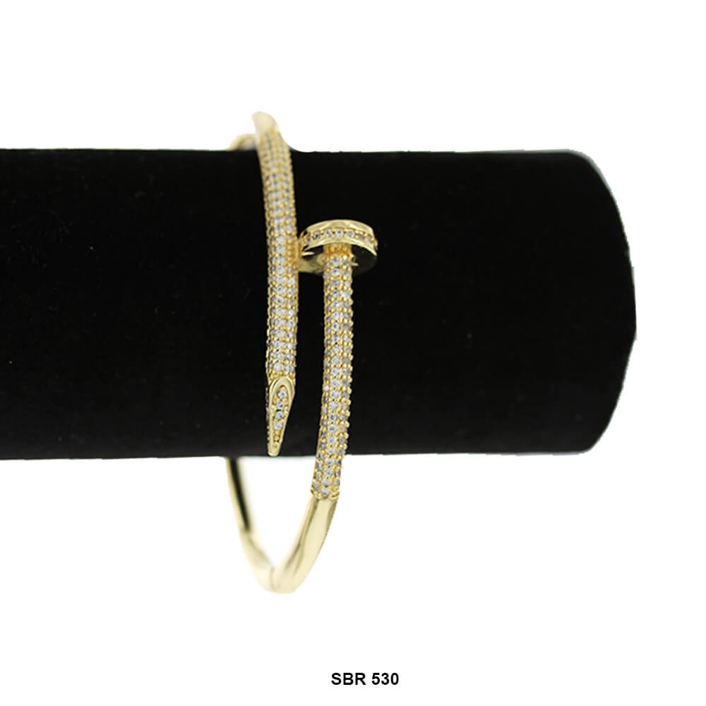 Nail Openable Bangle Bracelet SBR 530