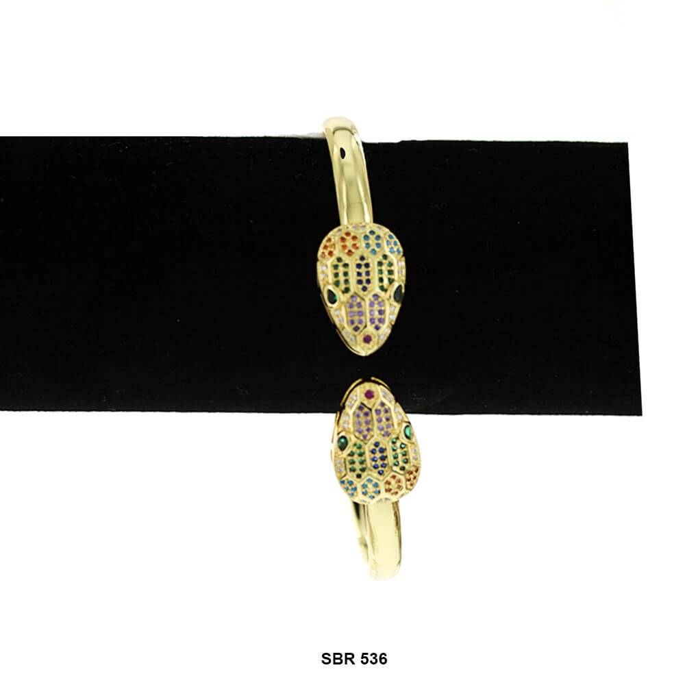 Snake Open Bangle Bracelet SBR 536