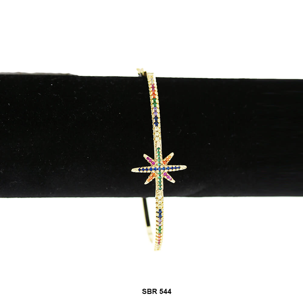 Shooting Star Openable Bangle Bracelet SBR 544