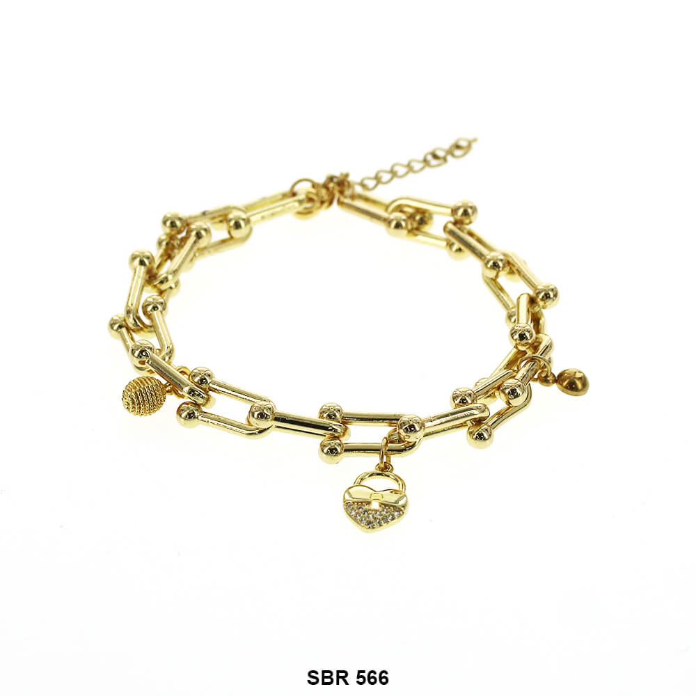 Brazalete de acero inoxidable SBR 566