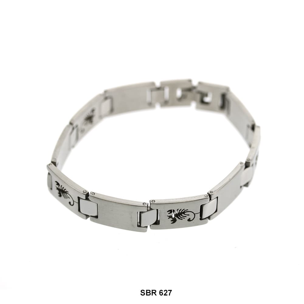 Brazalete de acero inoxidable SBR 627