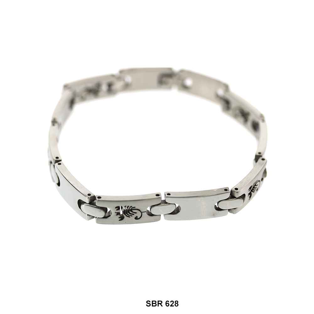 Brazalete de acero inoxidable SBR 628