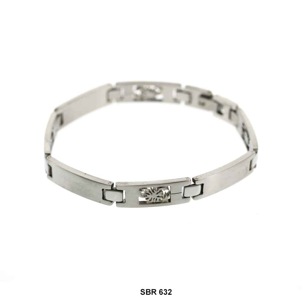 Brazalete de acero inoxidable SBR 632