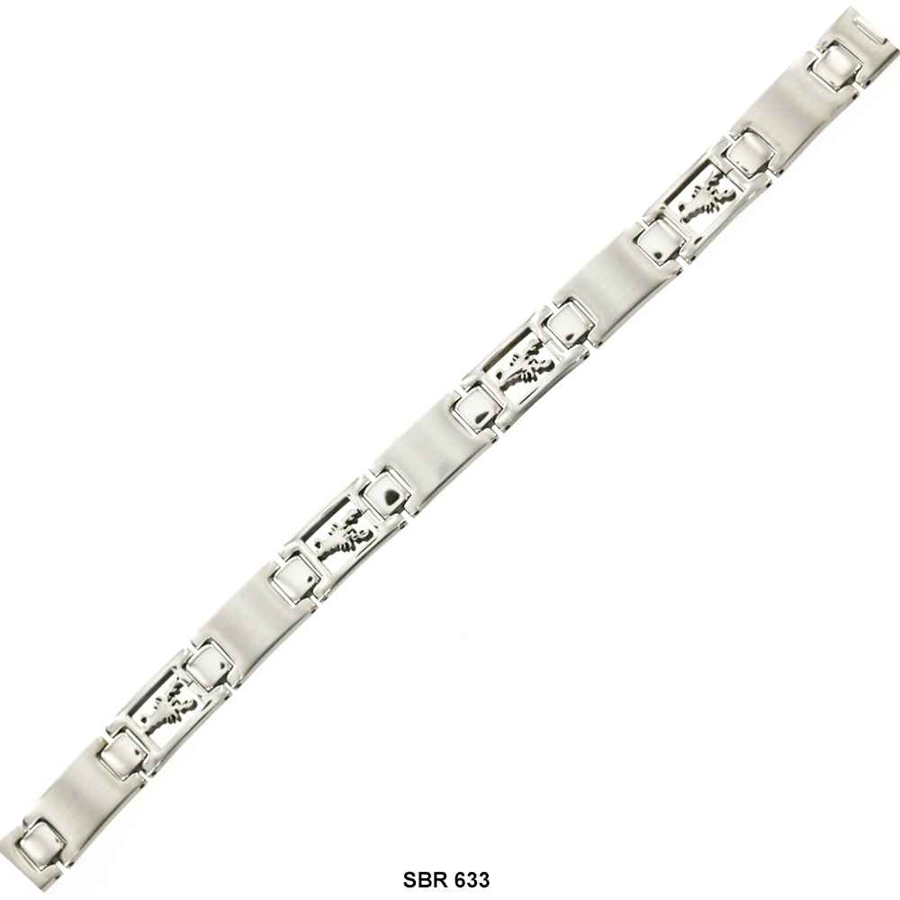 Brazalete de acero inoxidable SBR 633