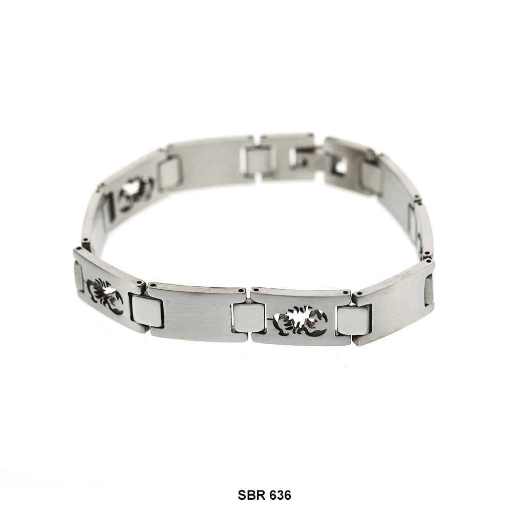 Brazalete de acero inoxidable SBR 636