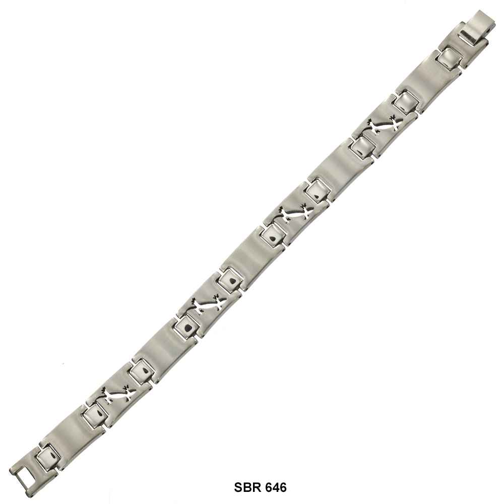 Brazalete de acero inoxidable SBR 646