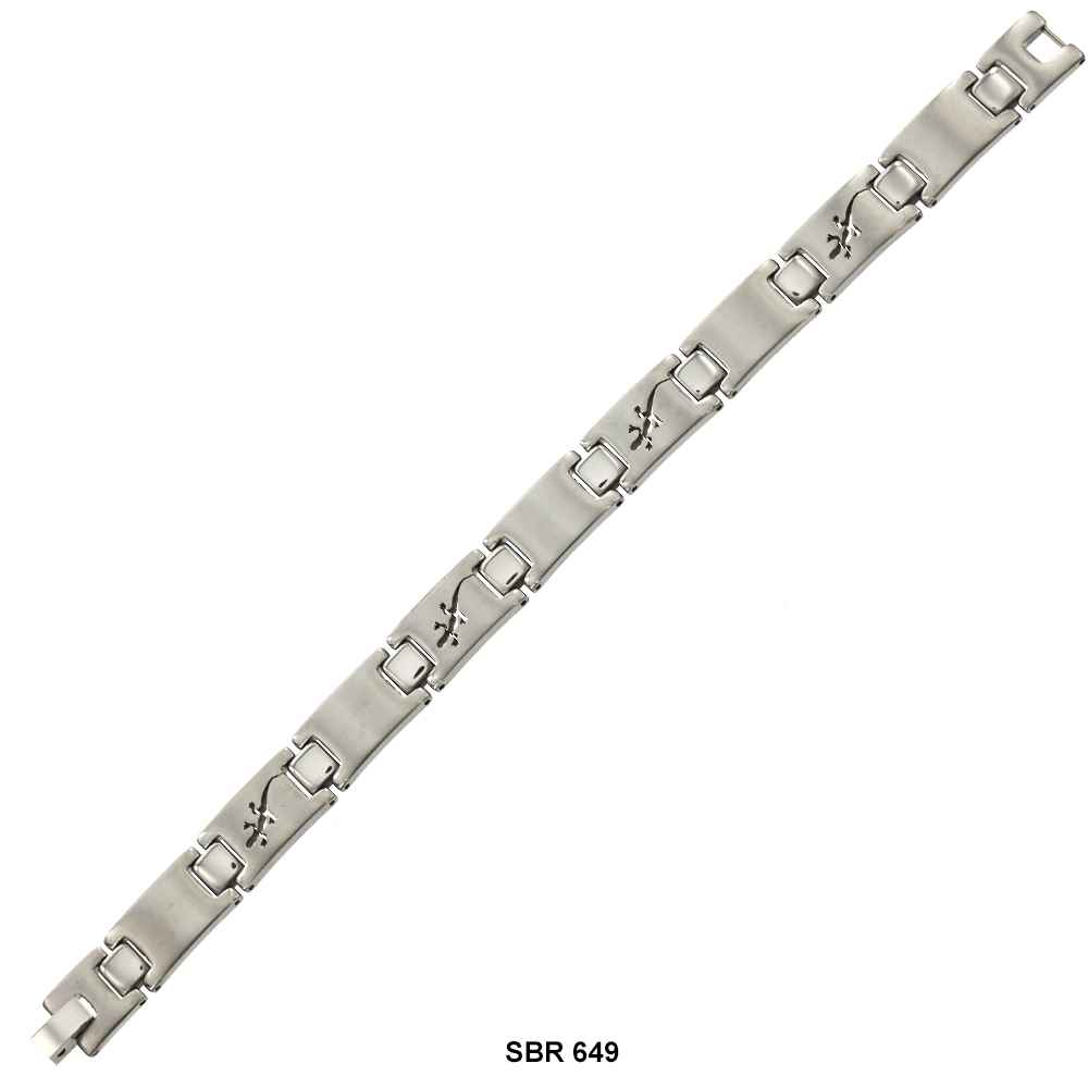 Brazalete de acero inoxidable SBR 649