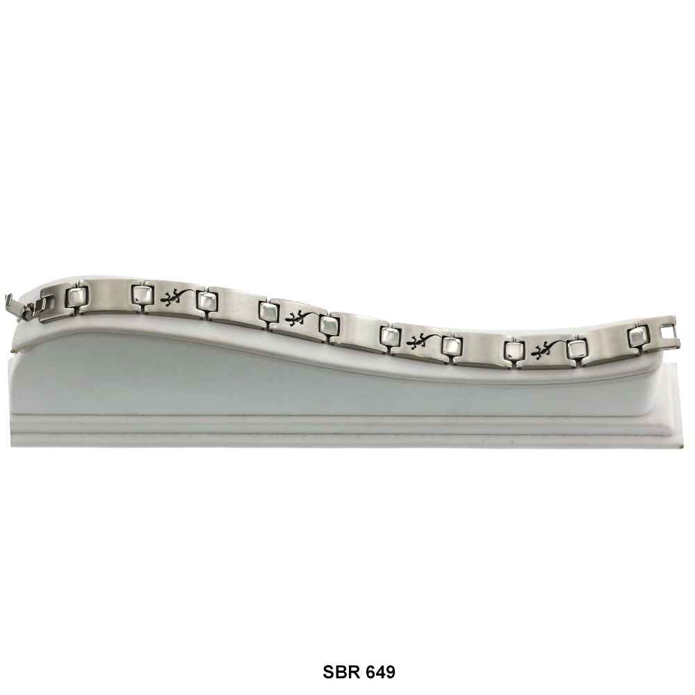 Brazalete de acero inoxidable SBR 649